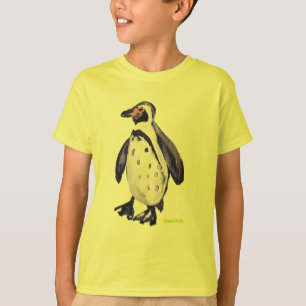 Kunst-T - Shirt: Pinguin-Gelb T-Shirt