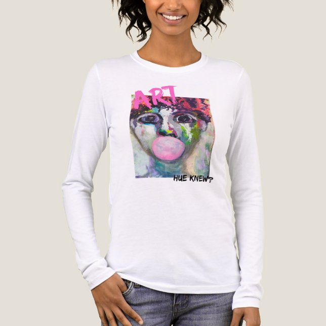 Kunst-T-Shirt Tri-Blend Shirt (Vorderseite)