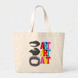 Kunst-Tasche  Jumbo Stoffbeutel
