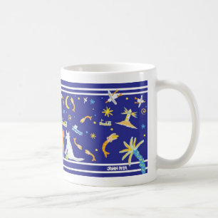 Kunst-Tasse: Meerjungfrau-Sommerzeit-Nächte II Tasse