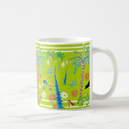 Kunst-Tasse: Tresco Abtei-Garten Kaffeetasse