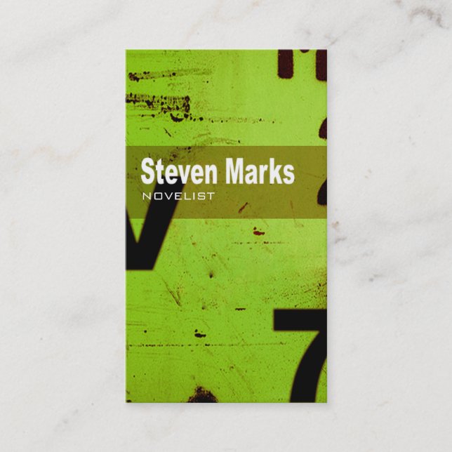 Kunst-Technologie-Visitenkarte Visitenkarte (Vorderseite)