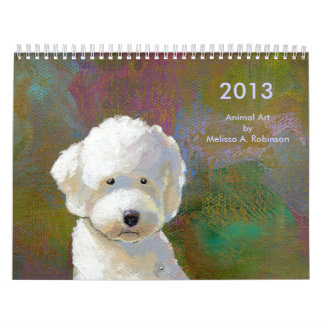 Kunst-Tiermalereien 2013 des Spaßes glückliche Kalender