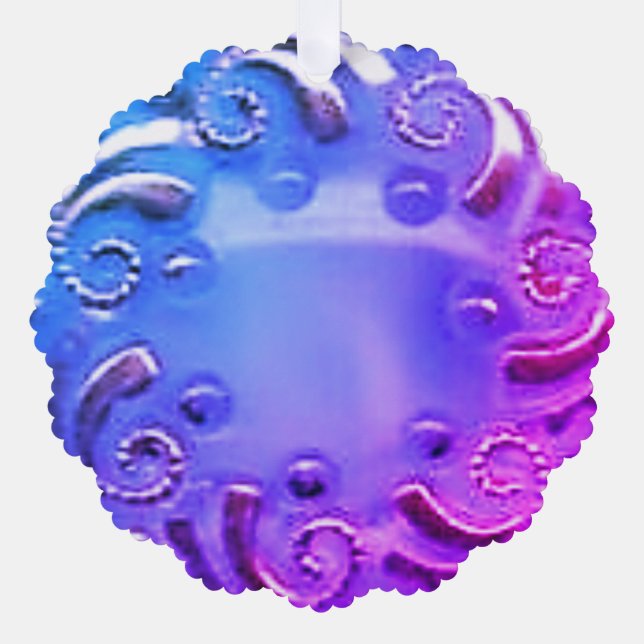 Kunst und Design der Papier-Zierkarte Ornament Karte (Vorderseite)