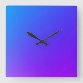 KUNST UND DESIGN DER Wall-Clock-KUNST Quadratische Wanduhr