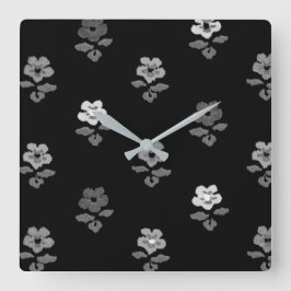 KUNST UND DESIGN DER Wall-Uhr Quadratische Wanduhr