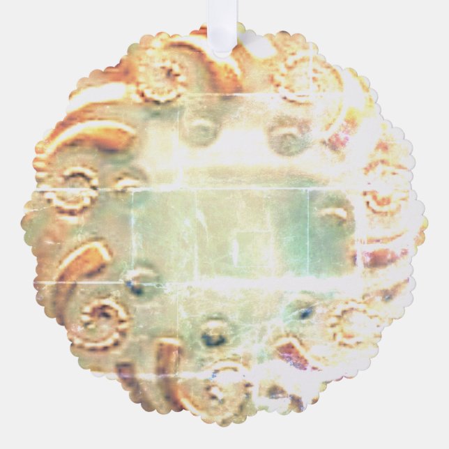 KUNST UND DESIGN DER Zierkarte Ornament Karte (Vorderseite)