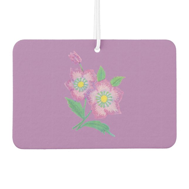 Kunst und Design für Autos Autolufterfrischer (Vorderseite)