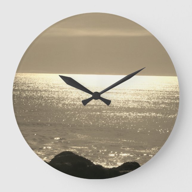 KUNST UND DESIGN KLICKEN GROßE WANDUHR (Vorderseite)