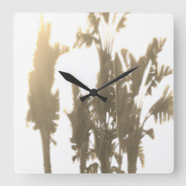 KUNST UND DESIGN KLICKEN QUADRATISCHE WANDUHR