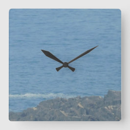 KUNST UND DESIGN KLICKEN QUADRATISCHE WANDUHR