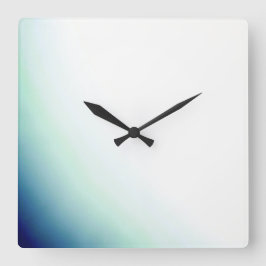 KUNST UND DESIGN KLICKEN QUADRATISCHE WANDUHR