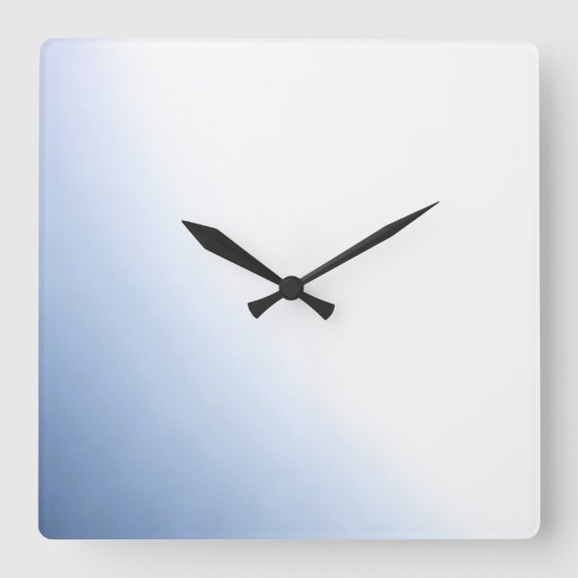 KUNST UND DESIGN KLICKEN QUADRATISCHE WANDUHR (Vorderseite)