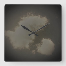 KUNST UND DESIGN KLICKEN QUADRATISCHE WANDUHR