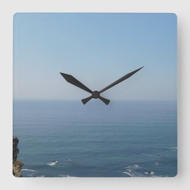 KUNST UND DESIGN KLICKEN QUADRATISCHE WANDUHR (Vorderseite)