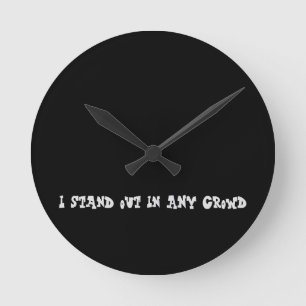 KUNST UND DESIGN KLICKEN RUNDE WANDUHR
