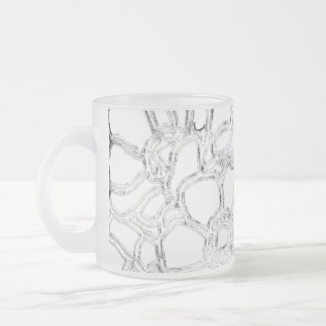 KUNST- UND DESIGN-TASSE MATTGLASTASSE (Links)
