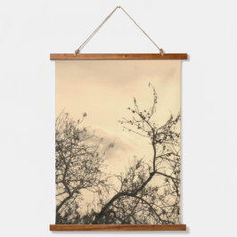 KUNST UND DESIGN VON HOLZTOPPESTRE WANDTEPPICH MIT HOLZRAHMEN