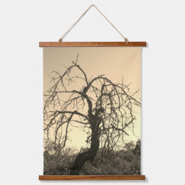 KUNST UND DESIGN VON HOLZTOPPESTRE WANDTEPPICH MIT HOLZRAHMEN