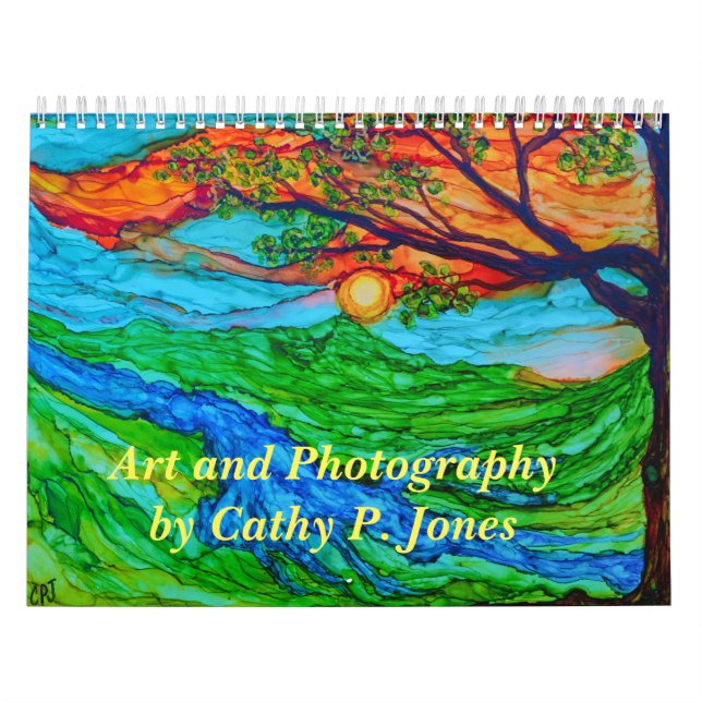 Kunst und Fotografie von Cathy P. Jones Kalender (Titelbild)