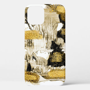 Kunst und Gold. Trendige Farbe mit goldener Farbe Case-Mate iPhone Hülle