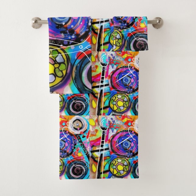 Kunst und Handwerk Badhandtuch Set (Insitu)