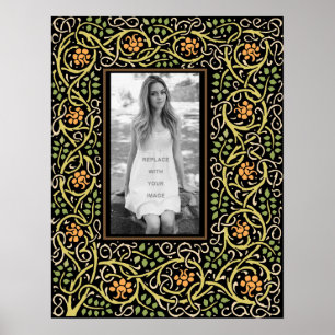 Kunst und Handwerk Bewegung Antike Grenzen Poster