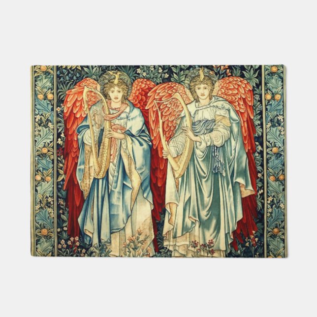Kunst und Handwerk Bewegung von Edward Burne Jones Fußmatte (Vorderseite)