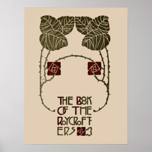 Kunst und Handwerk Roycroft Buch von Elbert Hubbar Poster