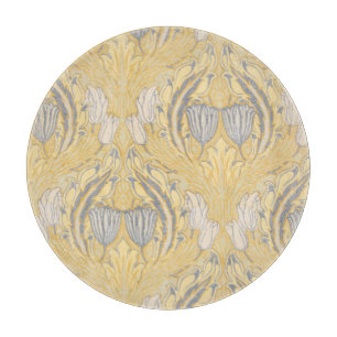 Kunst und Kunsthandwerk Walter Crane Blaue Weiße T Schneidebrett