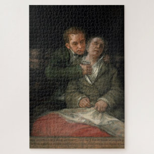 Kunst und Mitgefühl: Goyas intimes Selbstporträt Puzzle