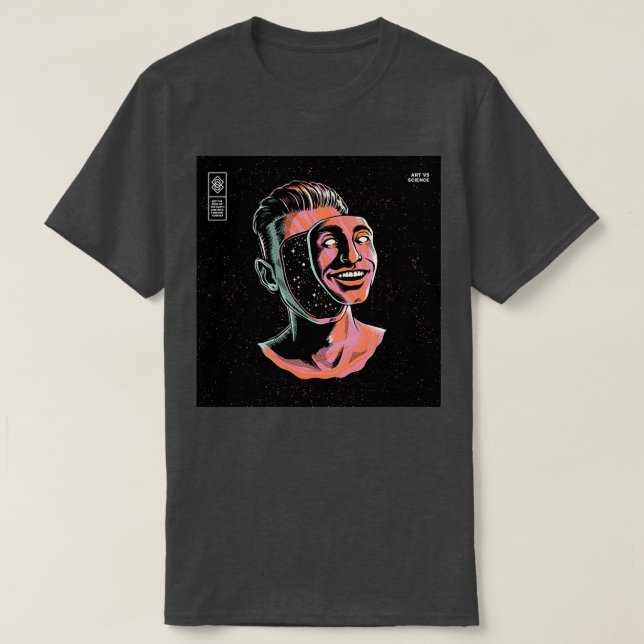 Kunst und Wissenschaft T-Shirt (Design vorne)