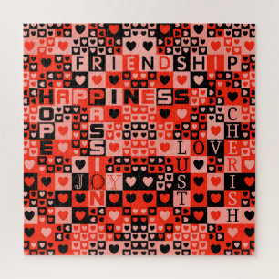 Kunst und Worte Puzzle