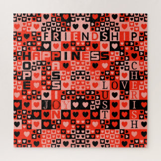 Kunst und Worte Puzzle