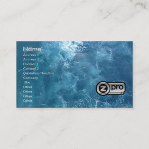 Kunst-Visitenkarte 3D ProSeller Silber-2 Visitenkarte