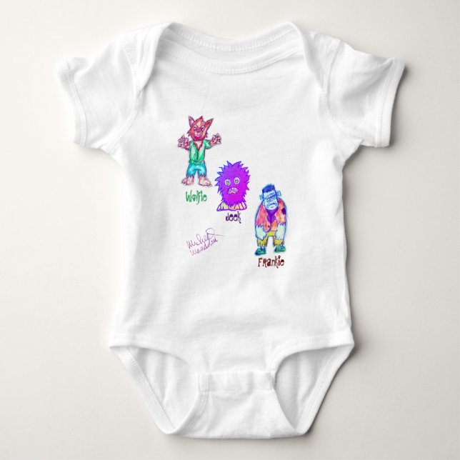 Kunst vom Micheal Monsters T - Shirt (Vorderseite)