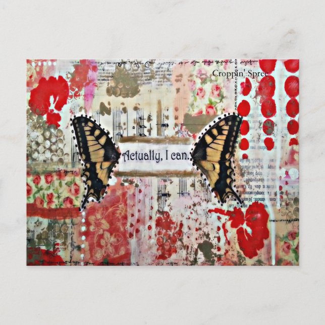 Kunst von Croppin' Spree Postkarte (Vorderseite)
