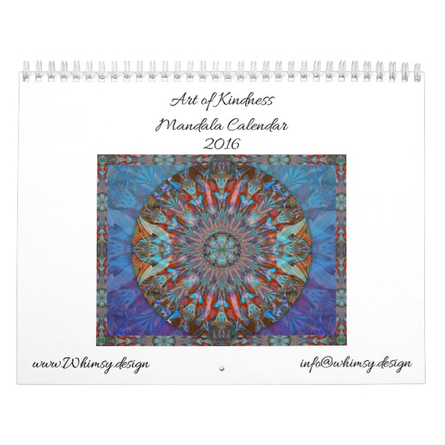 Kunst von Güte-Mandala-Kalender 2016 (Seite 2) Kalender (Titelbild)