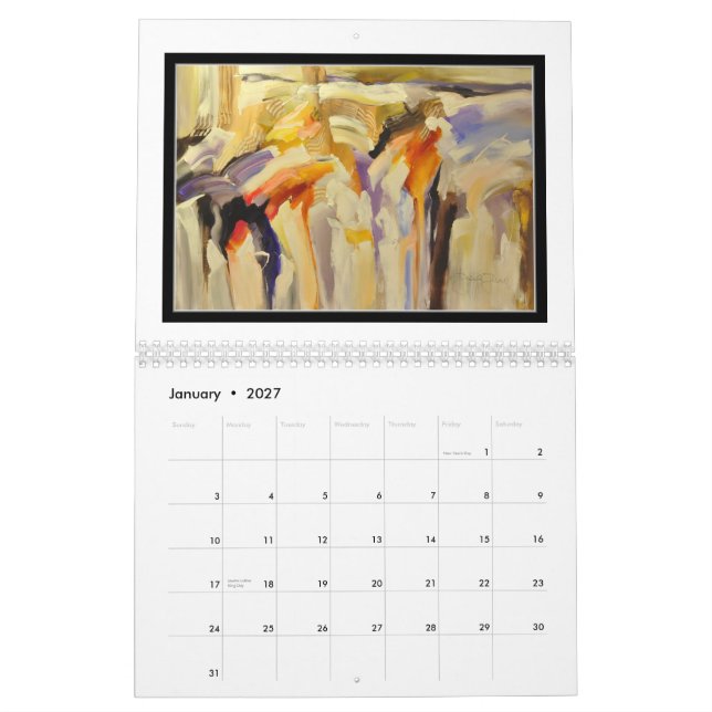 Kunst von Jacek Jung Kalender (Jan 2027)