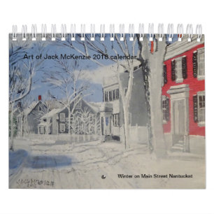 Kunst von Jack Mckenzie 2018 Kalender