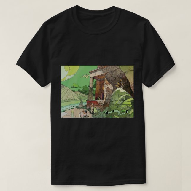 Kunst von Jean Giraud T-Shirt (Design vorne)
