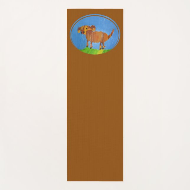 Kunst von Kindern Yogamatte (Vorderseite)