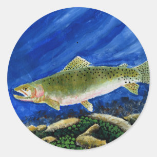 Kunst von mir gewinnen. Walker Grad 4 Runder Aufkleber