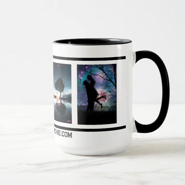 Kunst von Richie Portfolio Tasse (Rechts)