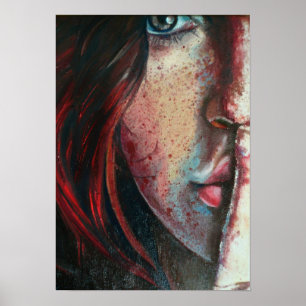 Kunst von Sylvia lizarraga Oil Malerei myspace 008 Poster