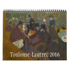 Kunst von Toulouse-Lautrec Kalender