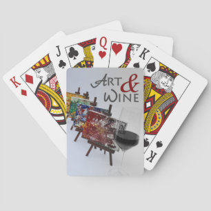 Kunst & Wein Spielkarten! Spielkarten