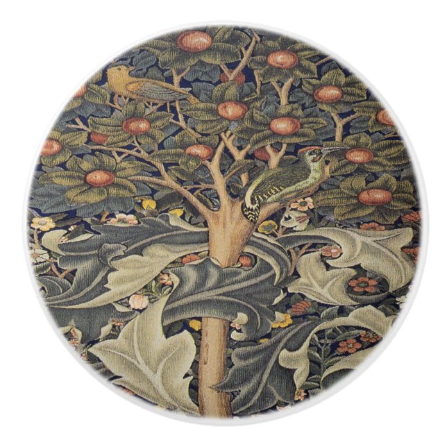 Kunst William Morriss schöne nouveau Arbeit, Keramikknauf (Vorderseite)