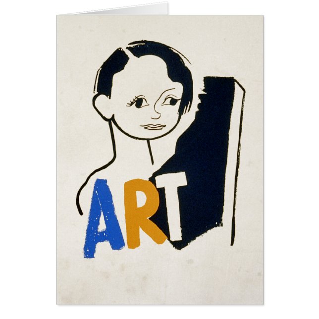 KUNST... WPA-benutzerdefinierter Text [Karte] (Vorne)