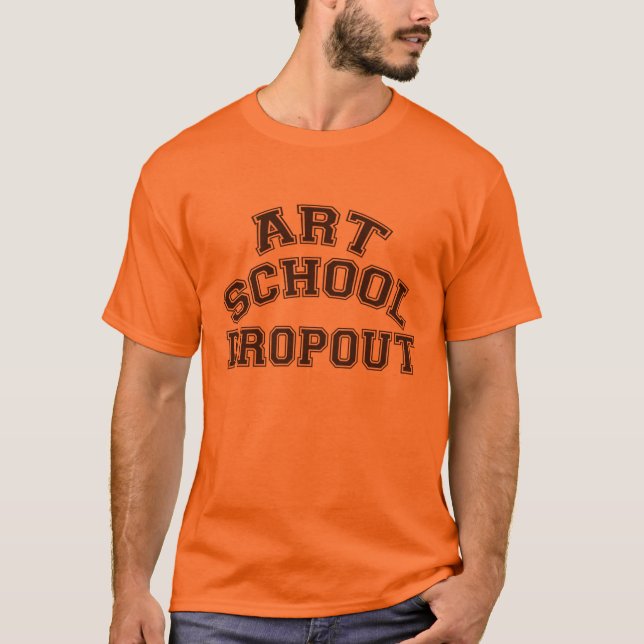 Kunstakademie-Austritt T-Shirt (Vorderseite)